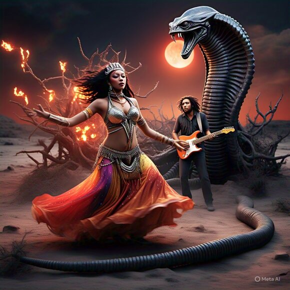 URBAN POP ABSTRACT EXPRESSIONISM SURREAL ART PRINTS 🧛♀️👸🧛♂️🤴🤑👺🧜♀️🧜♂️ - Picture 2 of 15